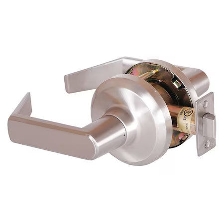 Dormakaba Qcl130e619s4478s Lever Lockset, Mechanical, Passage, Grd. 1