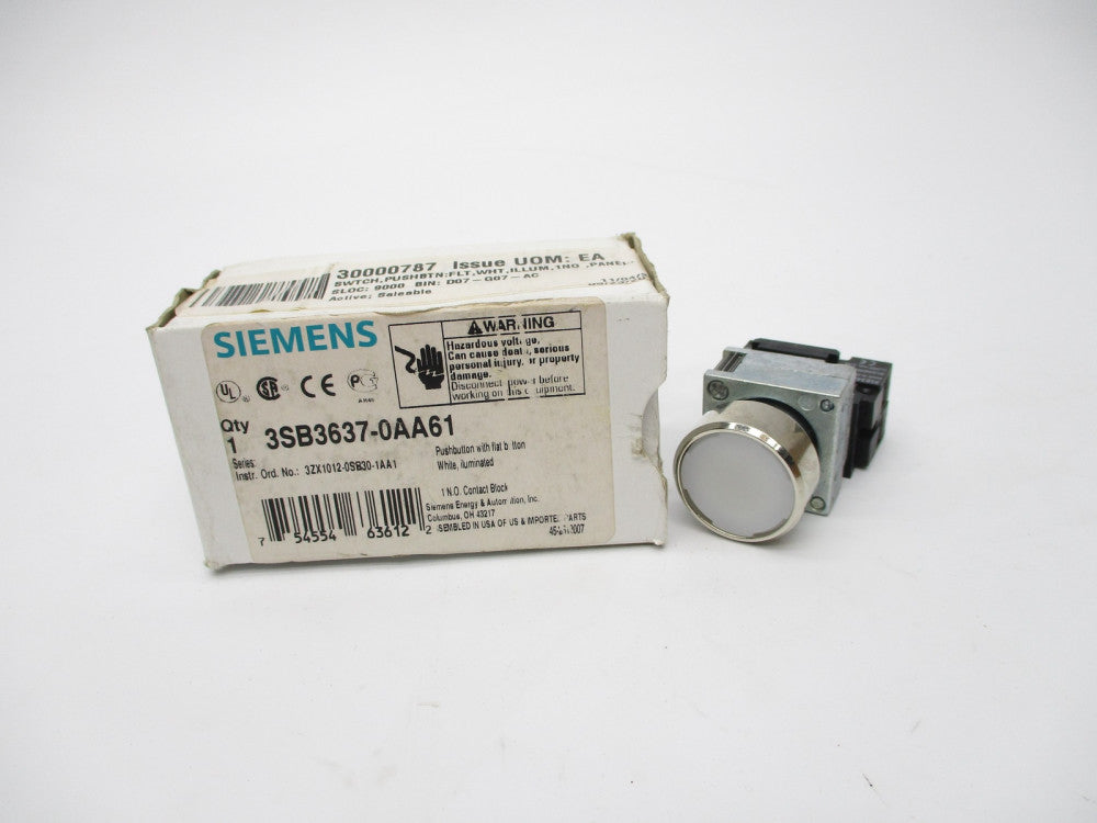 SIEMENS 3SB3637-0AA61 NSMP