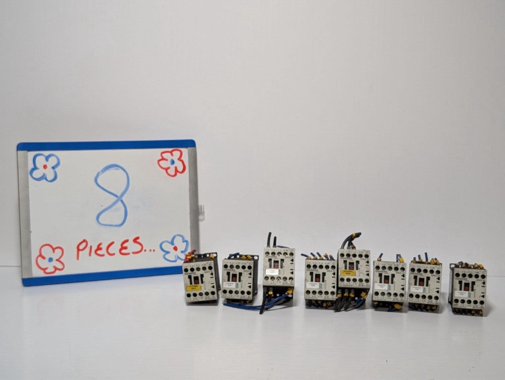 Siemens 3RT1016-1BB42 Contactor 24VDC Coil 9A 400VAC 4kW 3Pole Lot Of 8