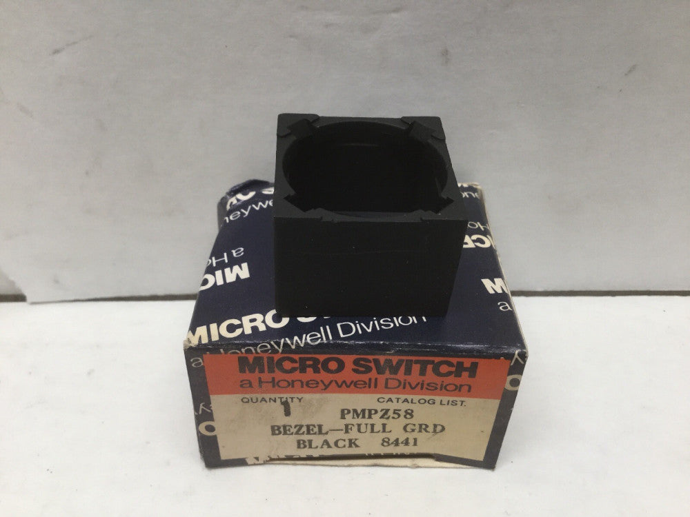 Honeywell Micro Switch PMPZ58 Bezel Full Guard Black