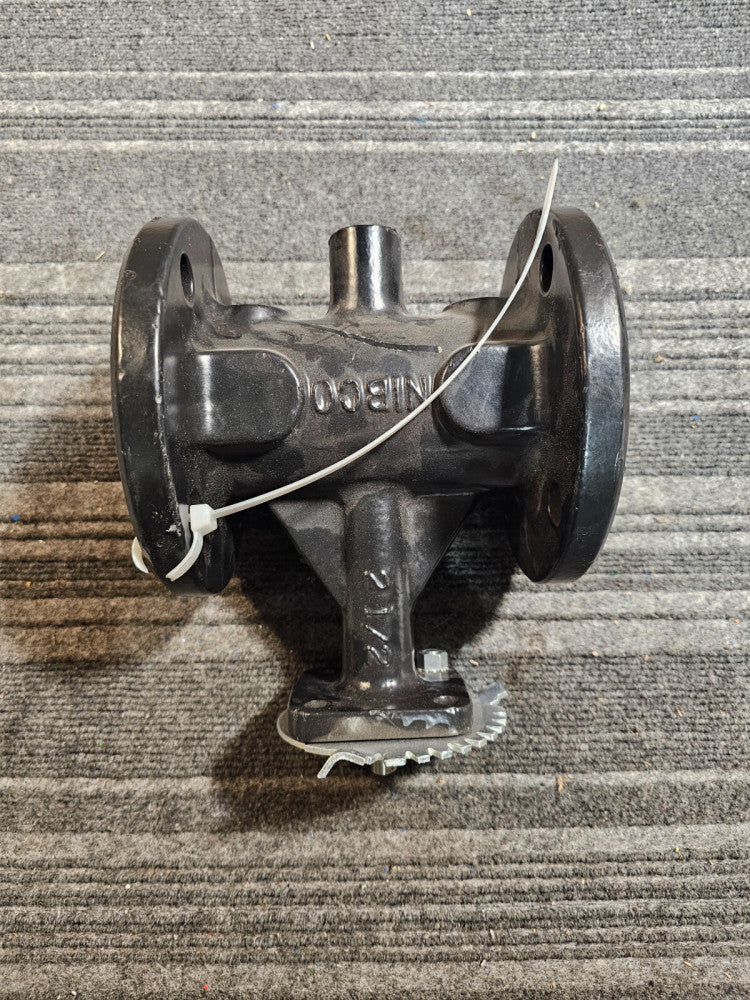 NIBCO FC2765 2 1/2" Butterfly Valve - Cast Iron, 200 PSI, Flanged , Body CI
