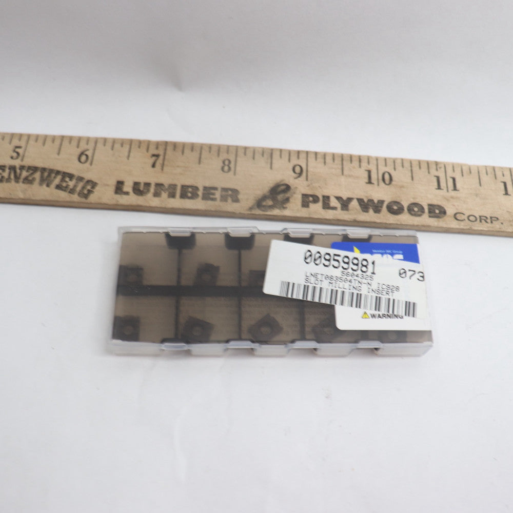 (10-Pk) MSC Milling Insert Solid Carbide 00959981