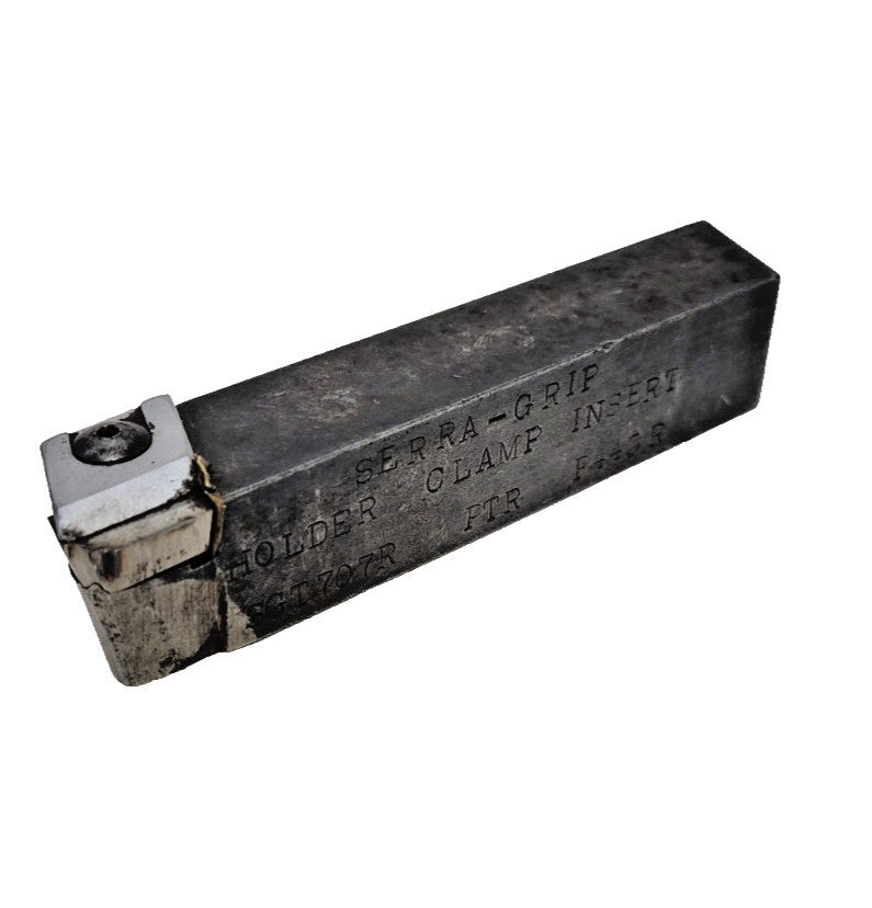 SERRA-GRIP HOLDER CLAMP INSERT SGT707R, PTR, P443R, OAD: 7/8" X 1" X 4-3/4"
