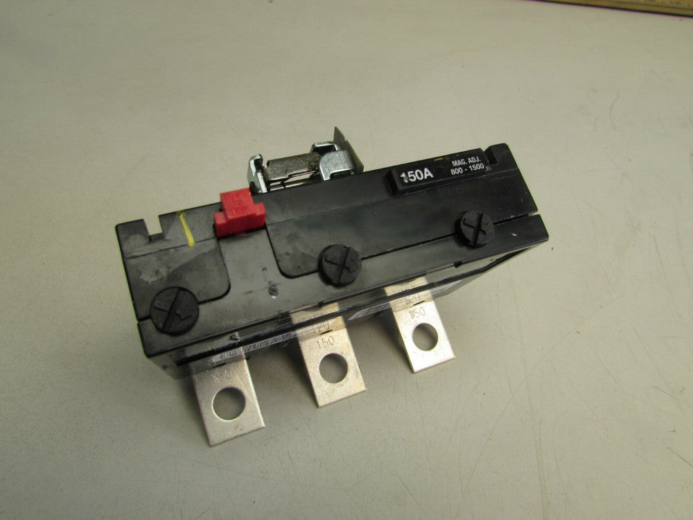 SIEMENS FMKT150MS1 150AMP 3POLE TYPE-FMK TRIP UNIT XLNT USED TAKEOUT MAKE OFFER
