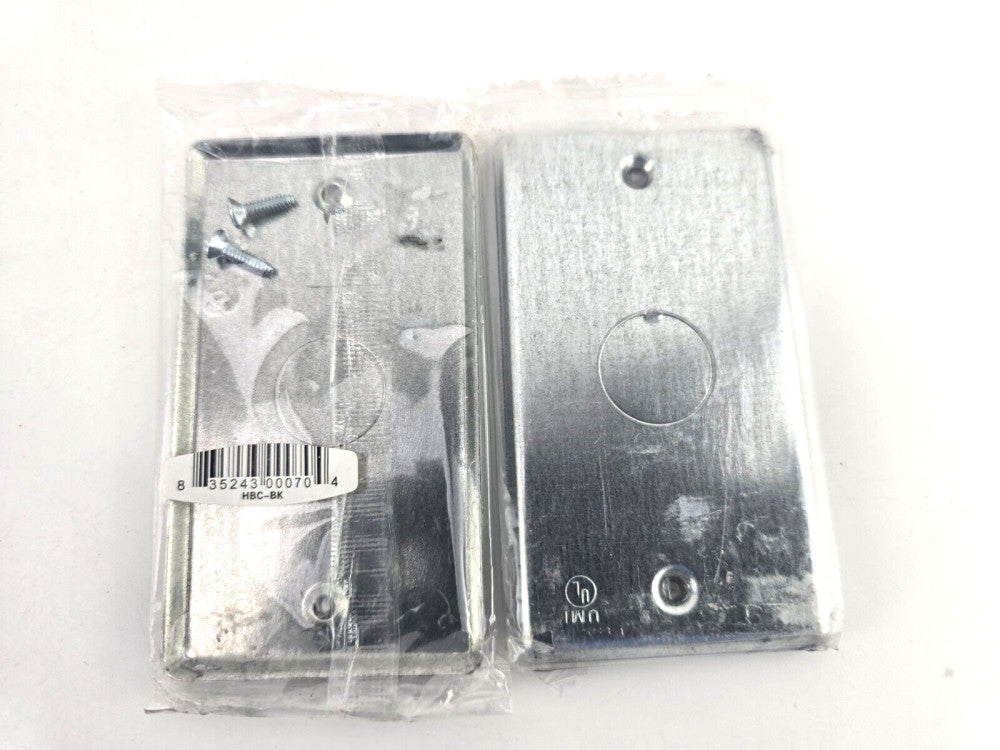 2pcs Orbit HBC-BK Handy Box Cover With 1/2" Ko