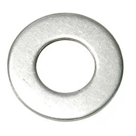 Zoro Select Z0541-188 Flat Washer, For Screw Size #10 ,18-8 Stainless Steel
