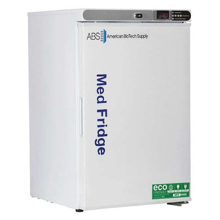 American Biotech Supply Ph-Abt-Hc-Ucfs-0204 Refrigerator, Undercounter, 2.5 Cu.