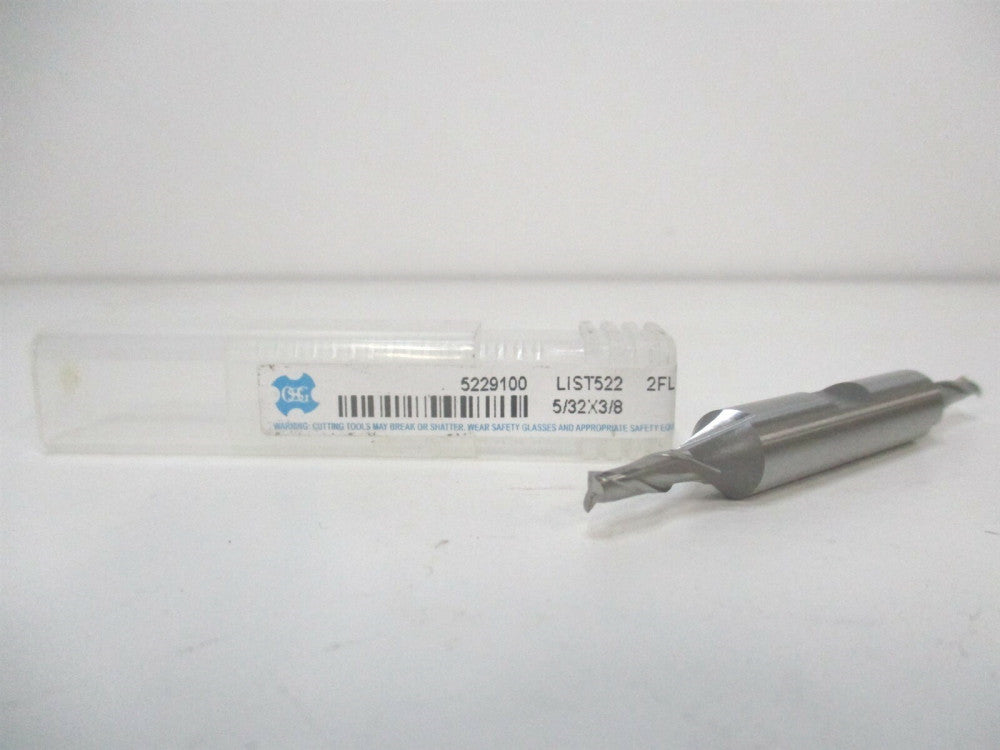 OSG (5229100) 5/32" x 7/16" x 3/8" x 3-1/8" OAL 2F DE Cobalt Square End Mill