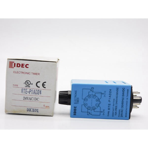 IDEC RTE-P1AD24 24VAC/DC 10A NSMP