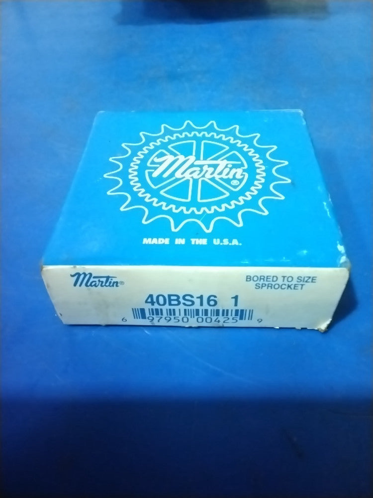 MARTIN 40BS16 1 BORED TO SIZE SPROCKET, Sealed