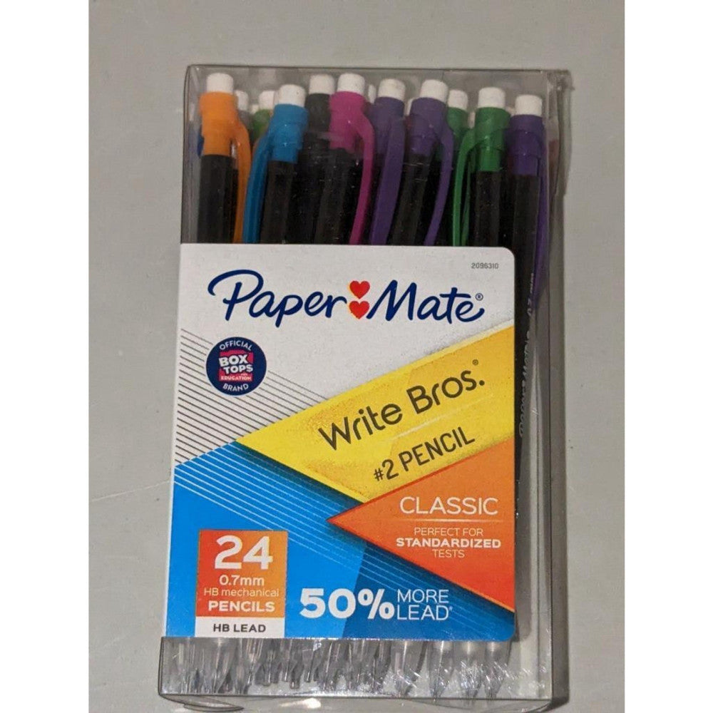 24 Paper Mate Mechanical Pencils #2 HB Lead -052301