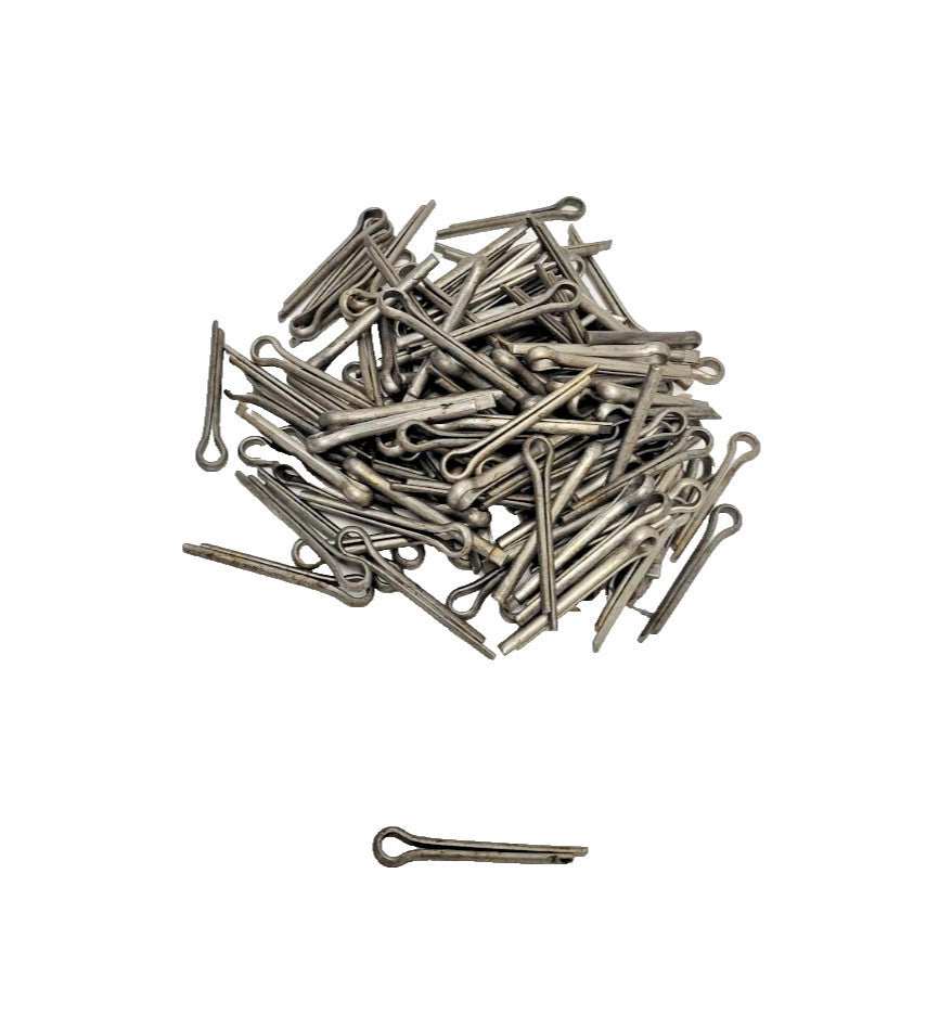 UNBRANDED STAINLESS STEEL COTTER PINS 11/64" X 1-1/2" **LOT OF 125**