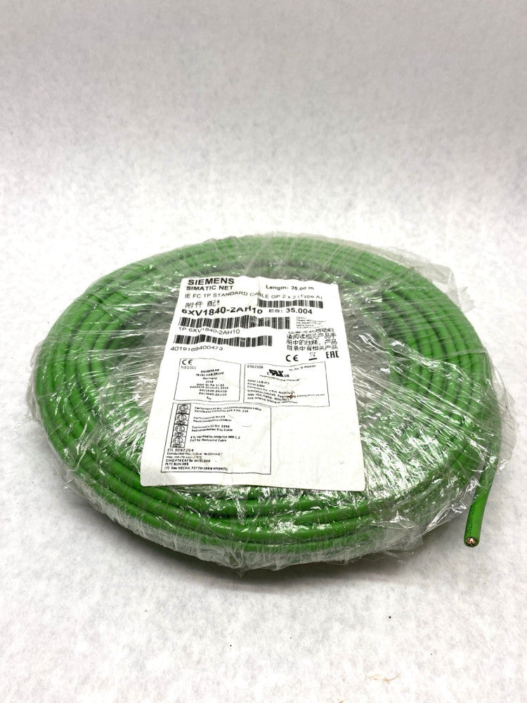 Siemens 6XV1840-2AH10 Simatic Net IE FC TP Standard Cable GP 2x2 35m