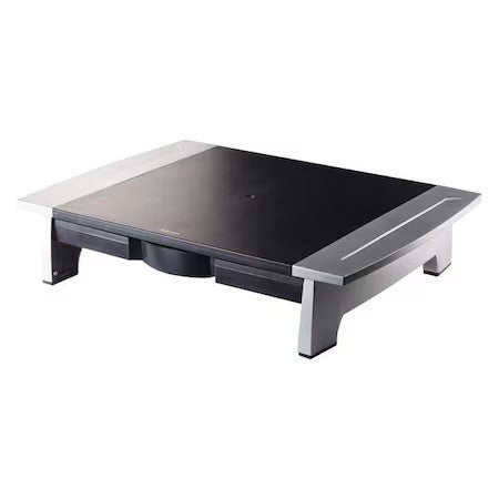 Fellowes 8031101 Monitor Riser,Black/Silver