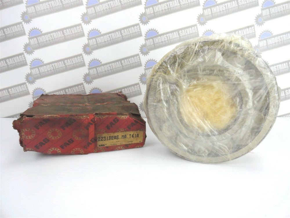 FAG - 22318EAS.MA.T41A Spherical Roller Bearing, Straight Bore, Brass Cage (NEW)