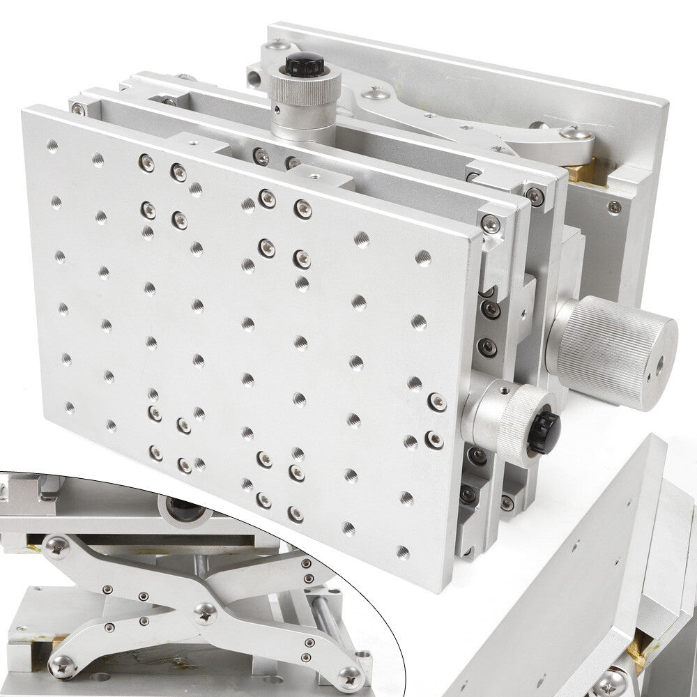 3 Axis XYZ 3D Aluminum Alloy Work Table For Laser Marking Engraving Machine US
