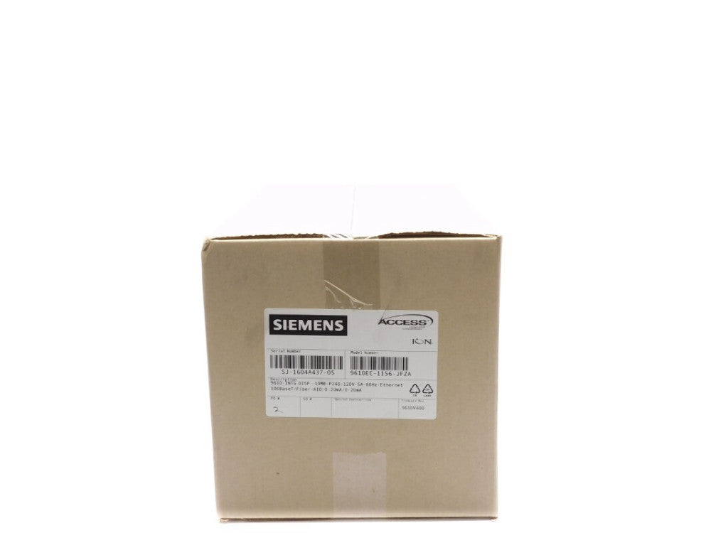 SIEMENS 9610EC-1156-JFZA NSFS