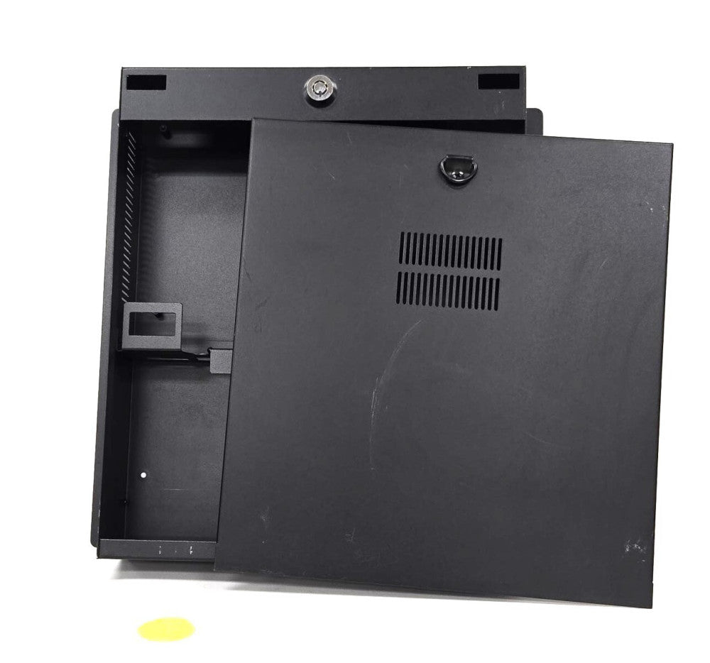 UNBRANDED BLACK METAL CASE W/ BRACKET AND COVER ***NO KEYS