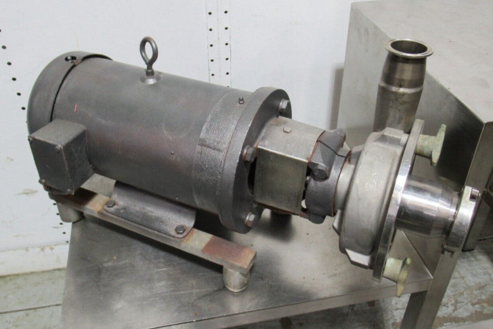 FRISTAM FPX352 STAINLESS STEEL CENTRIFUGAL PUMP 2.5" x 2" In/Out Clamp Connect