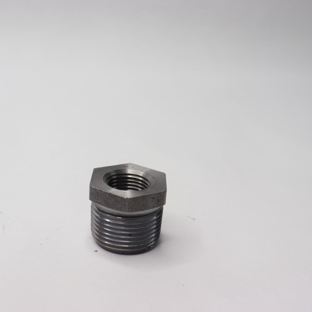 Midland Hex Bushing Steel Black 3/4" x 3/8" 67508