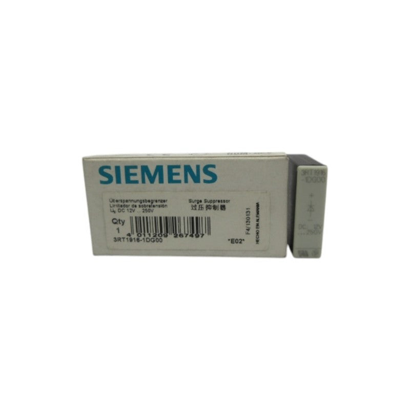 SIEMENS 3RT1916-1DG00 12/250VDC NSMP