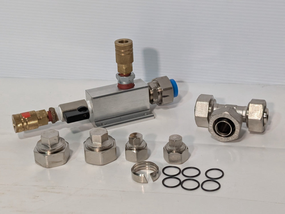 Maxline Hydraulic Valve Assembly Repair Kit, Parts, F1974 Fitting, O-Rings, More