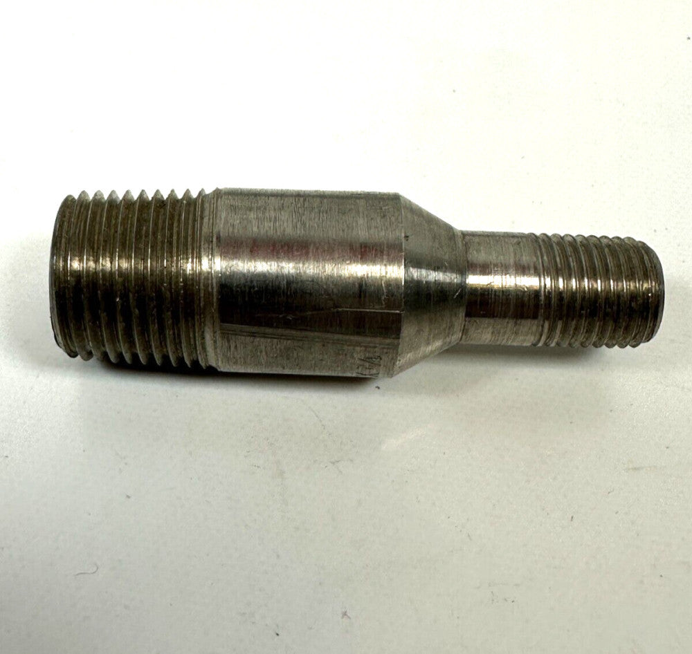 304L WMIB1321 Sparge Concentric Nipple 1/2 x 1/4 2 3/4 OAL sch40 - NEW Fast Ship