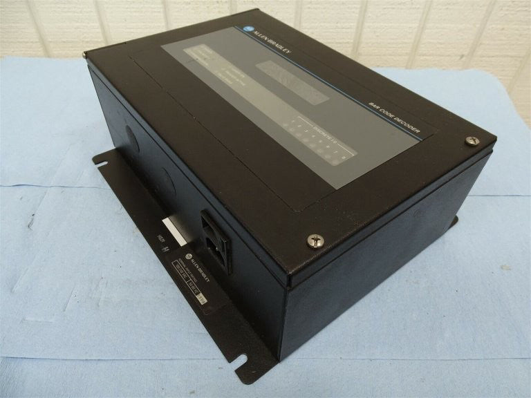 ALLEN-BRADLEY BAR CODE DECODER 2755-DS1A, 100-240 VAC, 50-60HZ (71103 - USED)