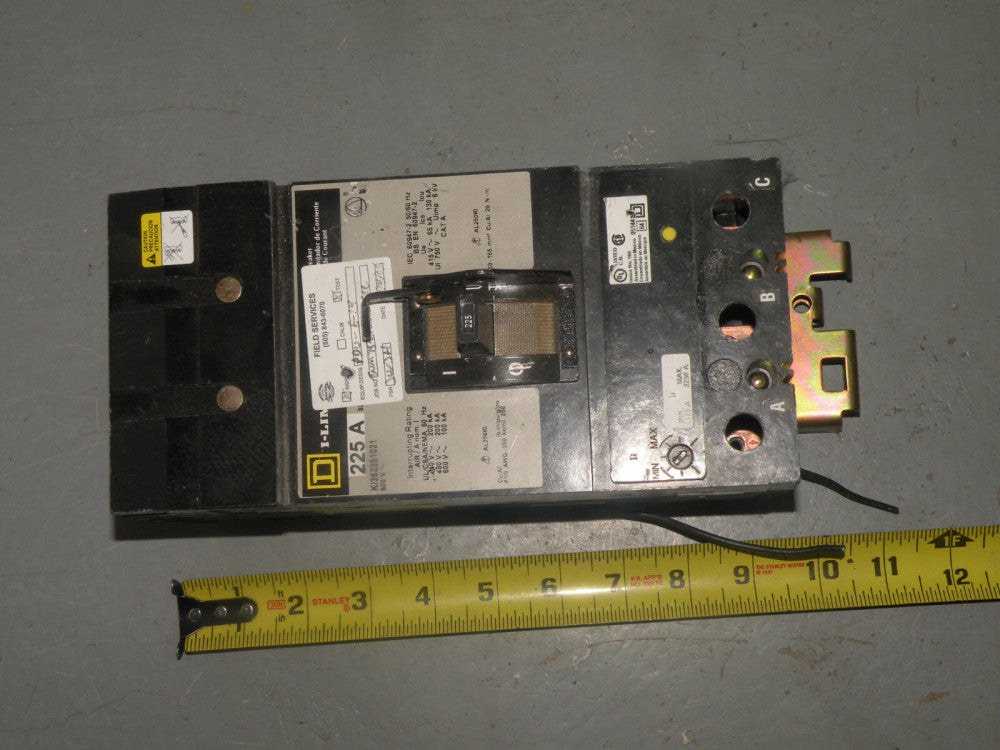 Square D I-Limiter KI36225-1021 225 Amp Circuit Breaker