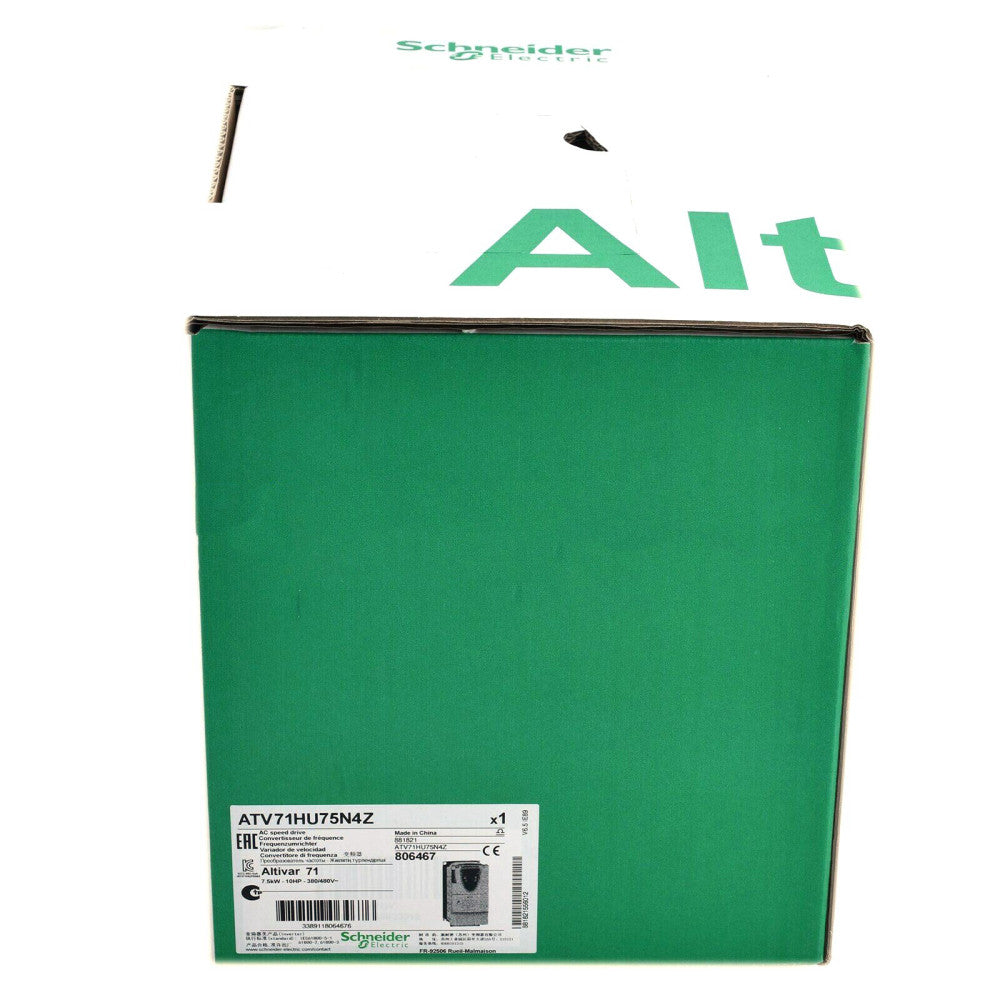 New Genuine Schneider ATV71HU75N4Z In Box
