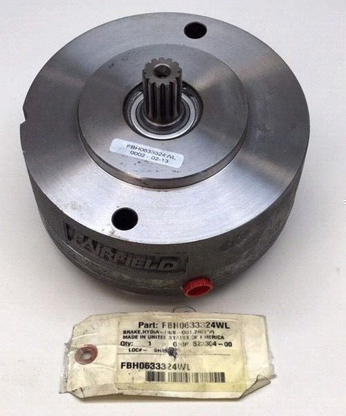 Fairfield FBH0633324WL Hydraulic Brake 7/8 OD X 1-1/4" L Shaft 13 Spline Dana