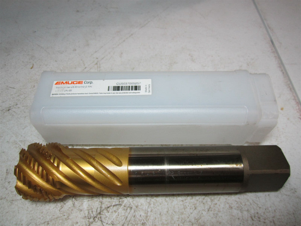 Emuge Corp (CU5037005257) 1-3/4 - 8 UNS 8 Fl Spiral Fl 2B Modified Bottom Tap