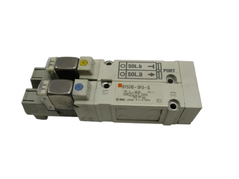 SMC SY5245-5FU-Q DUAL VALVE 24VDC UNMP