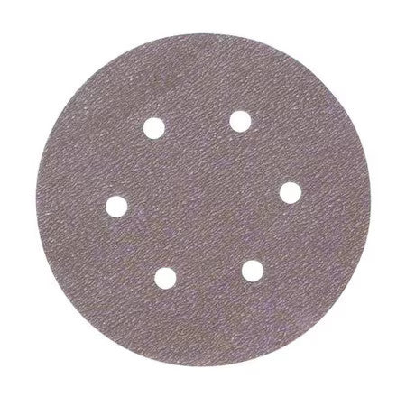 Norton Abrasives 66261131595 Hook-And-Loop Sanding Disc, 6" Dia, 6 Hole,