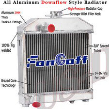 3 Row 52mm Radiator for Kubota L-Series L175 L185 L1500 L1501 L1801 15221-72060