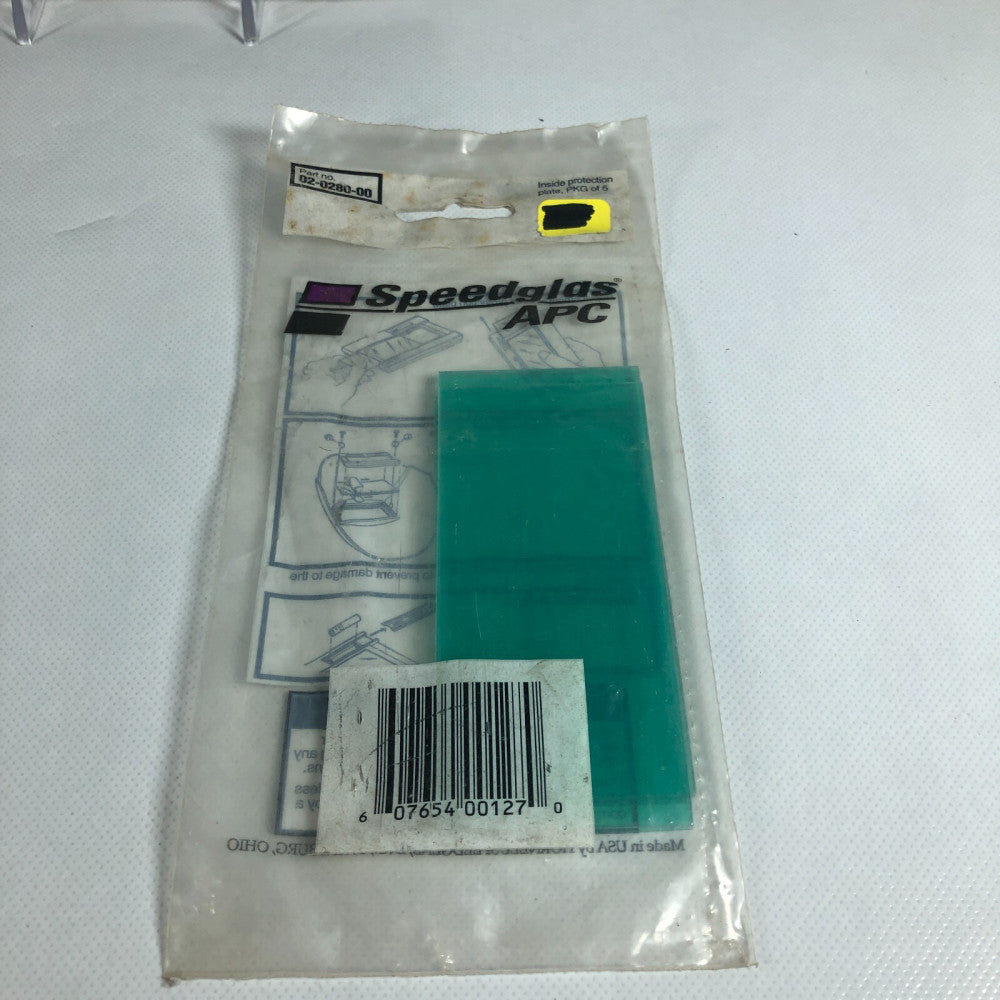 (5-Lenses) Speedglas Internal Cover Lens Filters APC, 02-0280-00 2" x 4-1/4"