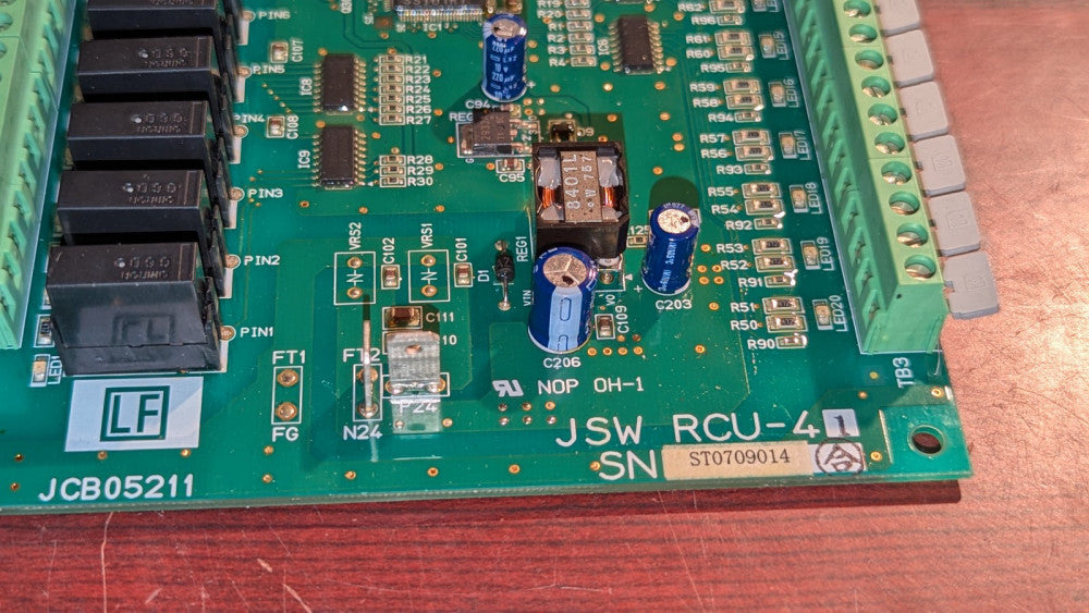 JSW RCU-41 Injection Molding Machine PC Board Module JCB05211