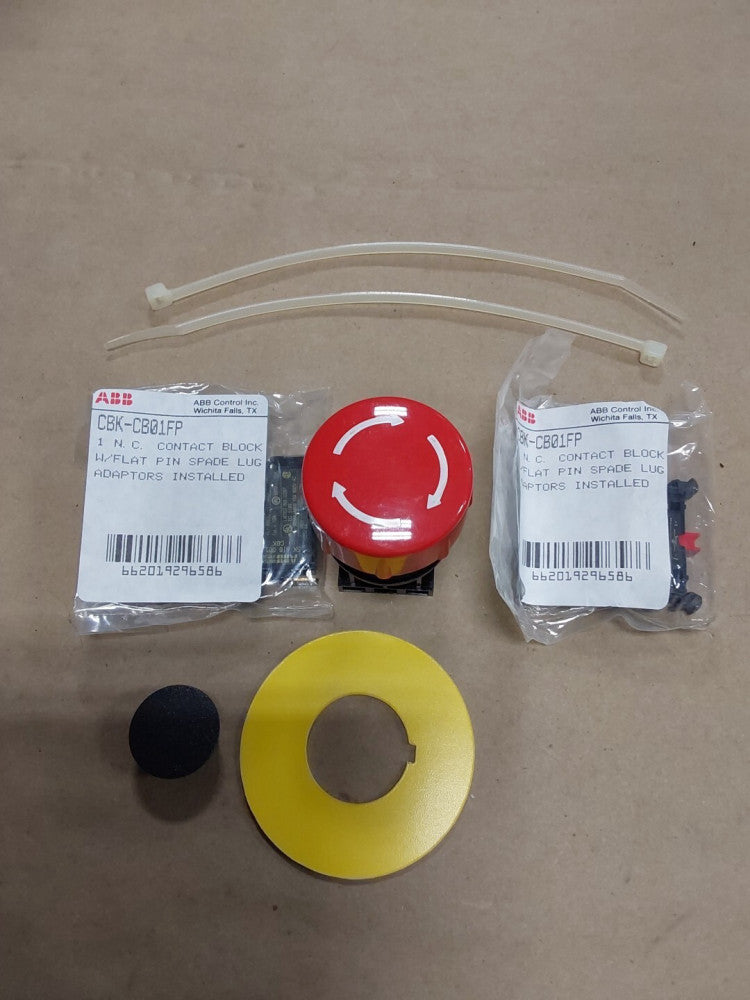 ABB Emergency Stop button switch