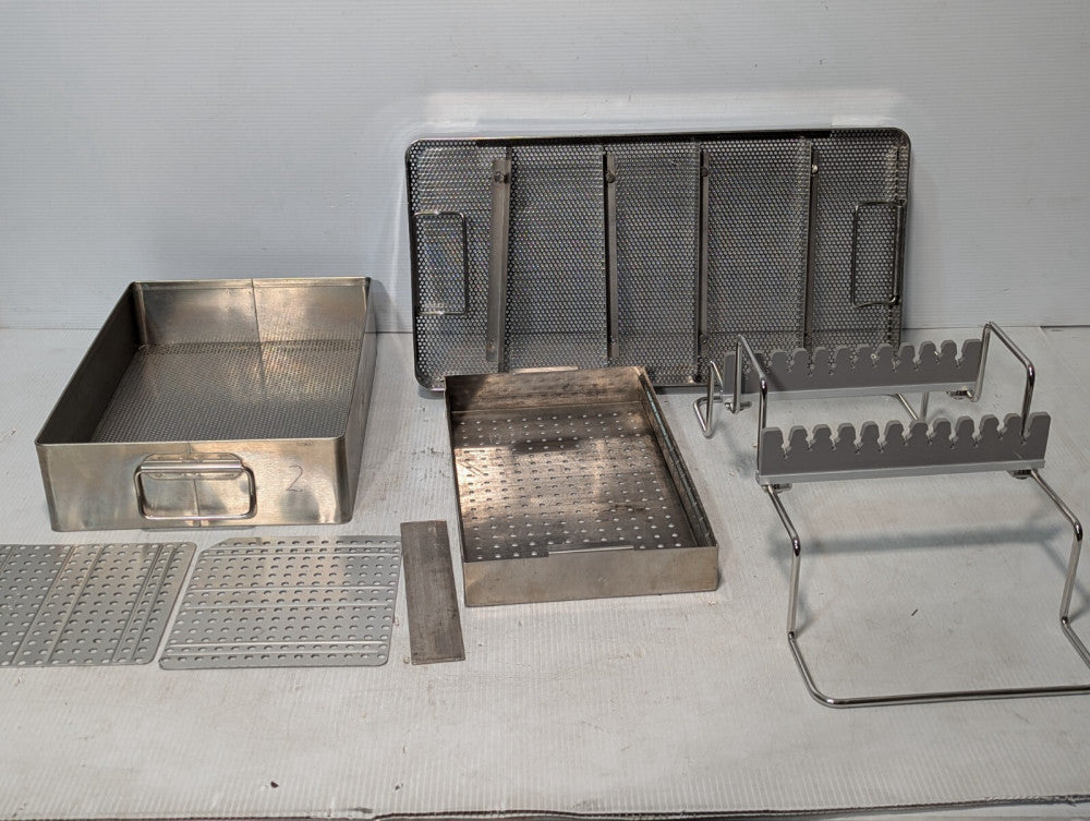 Stainless Steel Instrument Sterilization Case Assembly+Returns