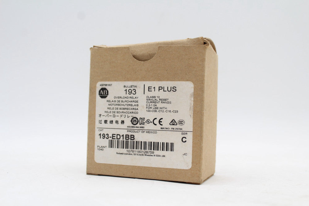 Allen-Bradley 193-ED1BB Overload Relay Module