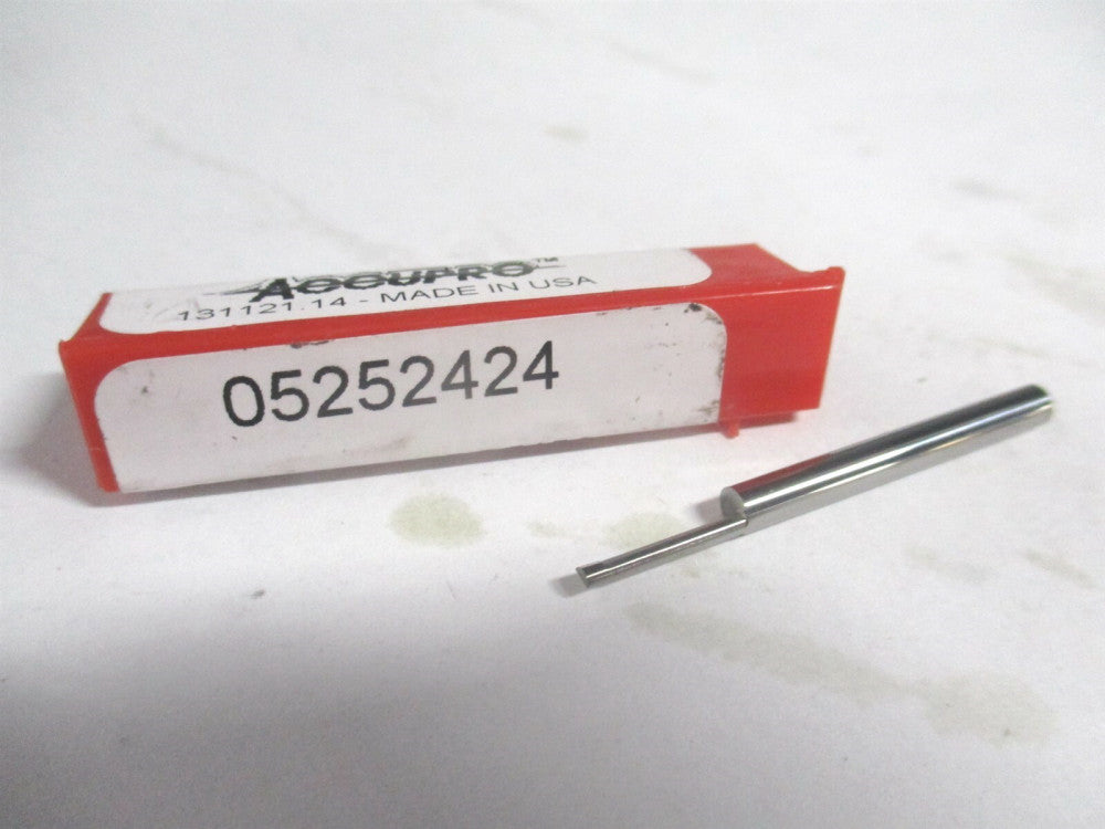 (ACC-BB060400) 0.06" x 0.4" x 1/8 x 1-1/2" OAL Bright Solid Carbide Boring Bar