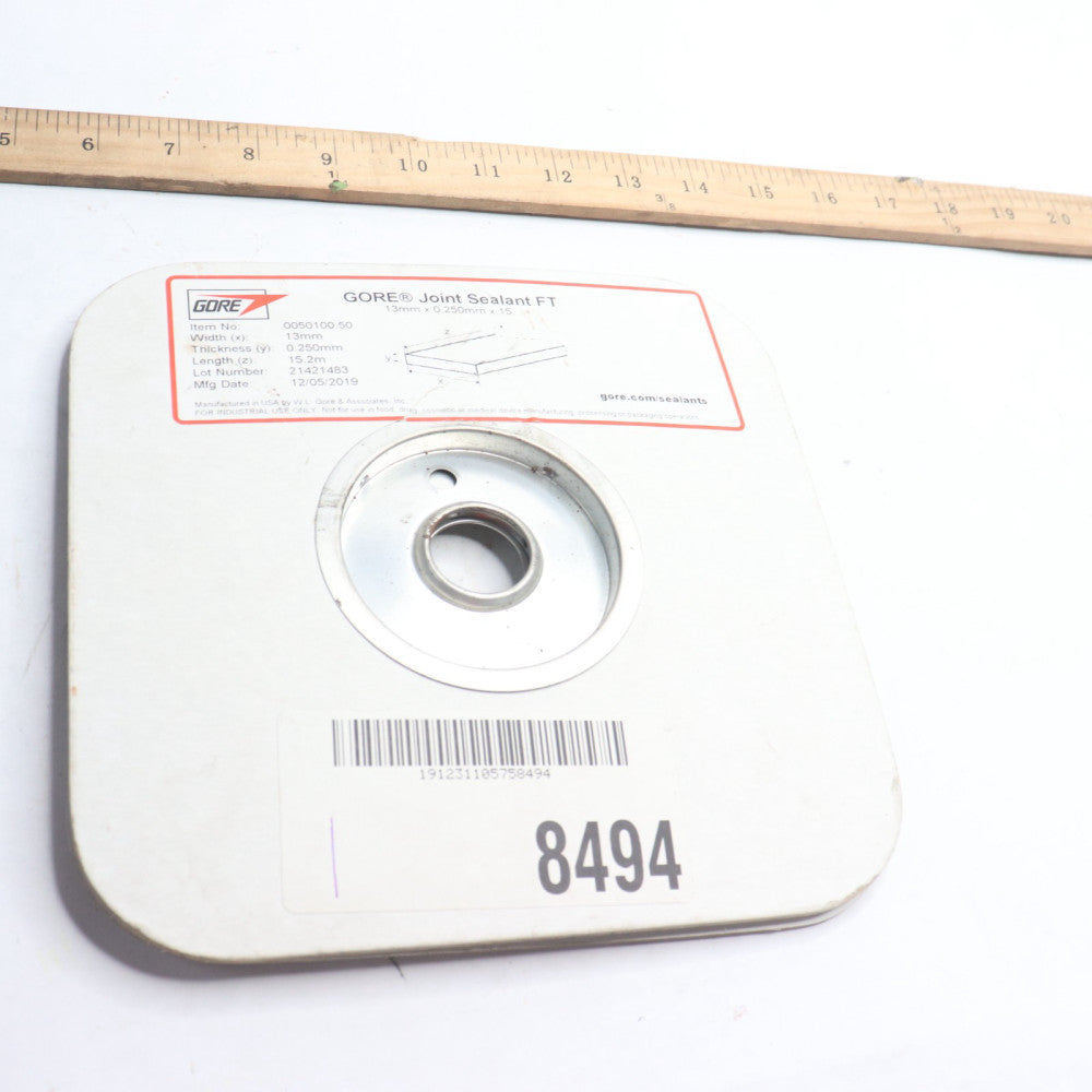 Gore Gasket Tape 13mm x .250mm x 15m 0050100.50