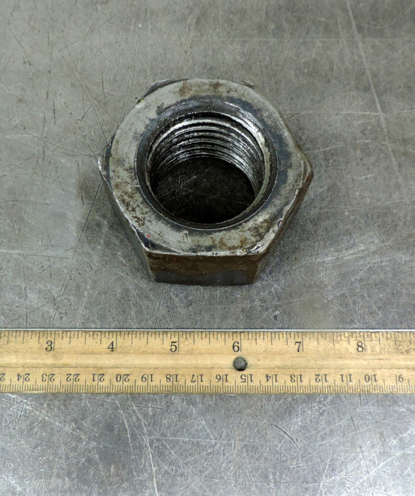 Industrial Paperweight Large Nut Paper Weight Steampunk 1-3/4" SAE Course Thread