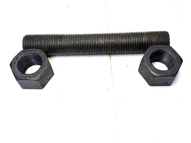 1 1/2 IN-8 X 10 3/4 IN GRADE B7 STUD WITH 2 HEX NUTS