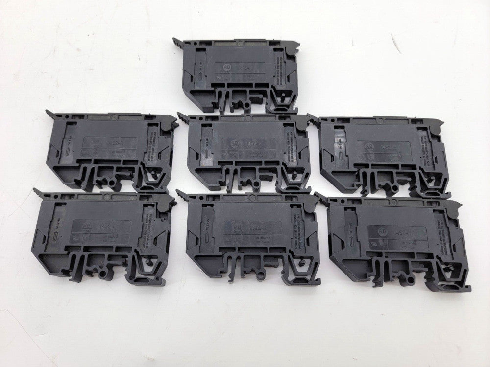 Lot of 7 New Allen Bradley 1492-H Terminal Blocks No Indicator