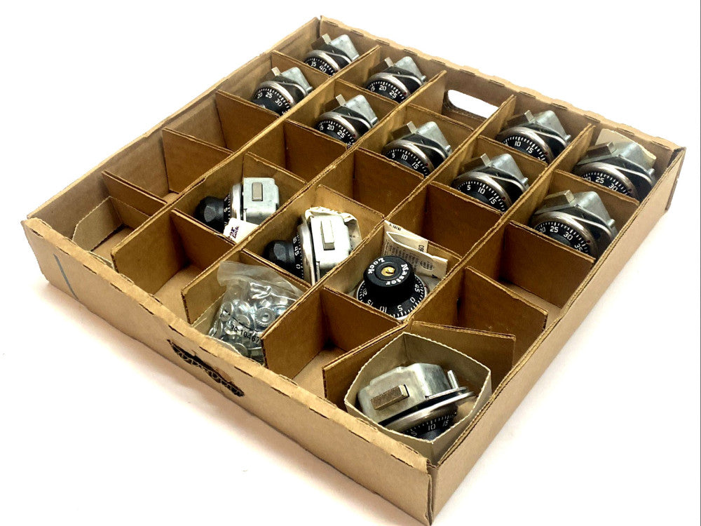 Master Lock 1670 Built‑In Combination Locker Lock 3‑Digit Dial LOT OF 13