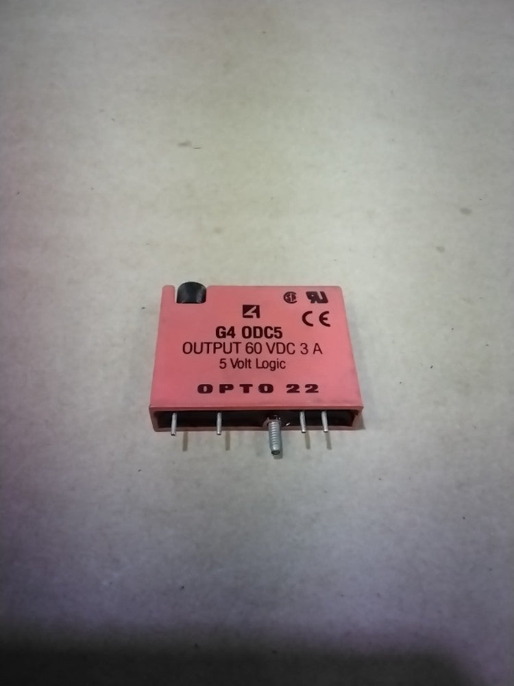 OPTO 22 MODULE OUTPUT G4 ODC5 Output 60VDC 3A/5V