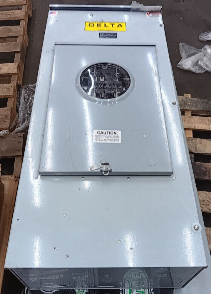 NEW DELTA MS10P-CE-L 30 AMP METER SOCKET 3-PHASE 240 VAC