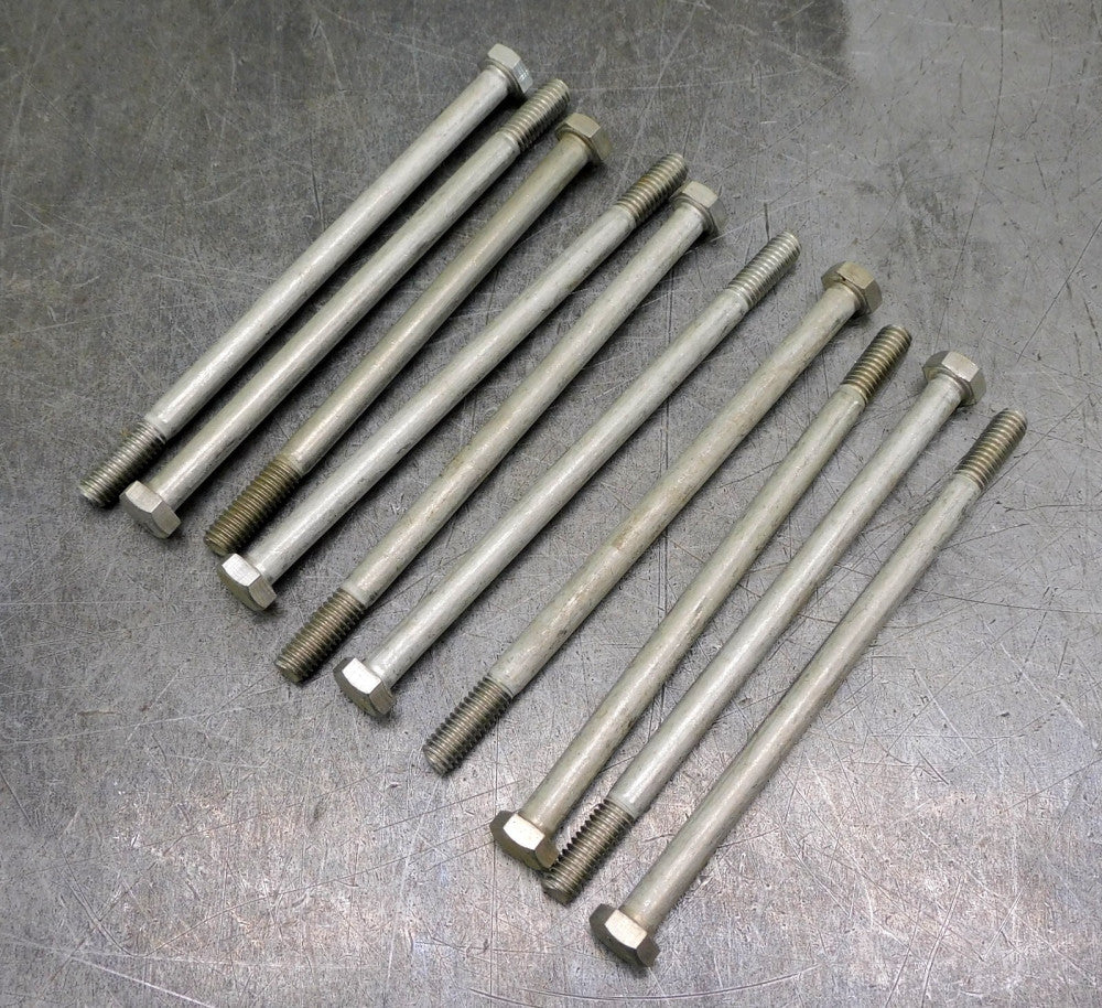 Stainless Steel SS 5/16-18x5-1/2 SAE Hex Head Cap Screw Bolt Fastener Lot of 10