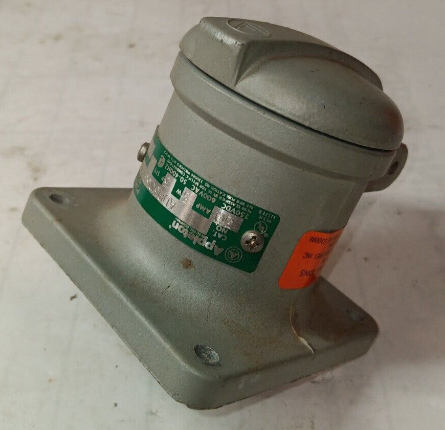 NEW APPLETON ADR3033 30 AMP POWERTITE RECEPTACLE 600 VAC 3 POLE 3 WIRE